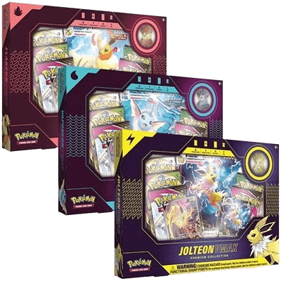 Eevee Evolution VMAX Premium Collection (Set of 3) miscp-s478 from Miscellaneous Set