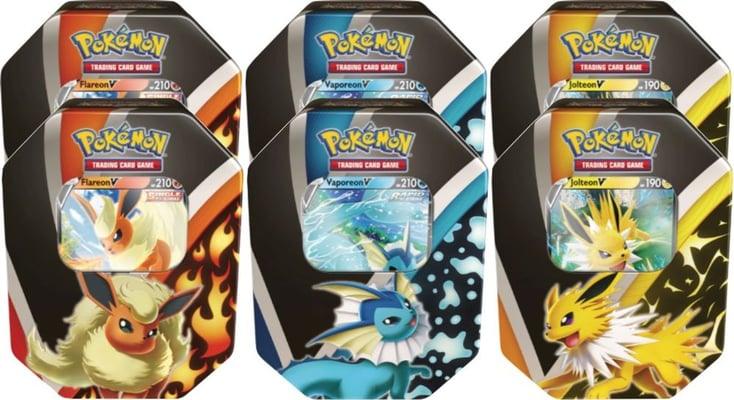 Eevee Evolutions Tin Case miscp-s187 from Miscellaneous Set