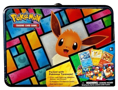 Eevee Pokémon Treasure Chest Tin miscp-s500 from Miscellaneous Set