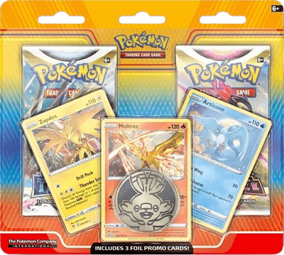 Enhanced 2-Pack Blister Pack (Articuno, Zapdos, & Moltres) miscp-s174 from Miscellaneous Set