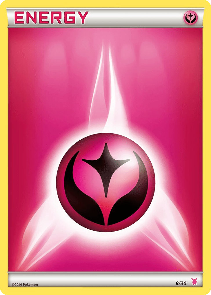 Fairy Energy tk7a-8 Common from XY Trainer Kit Wigglytuff Set