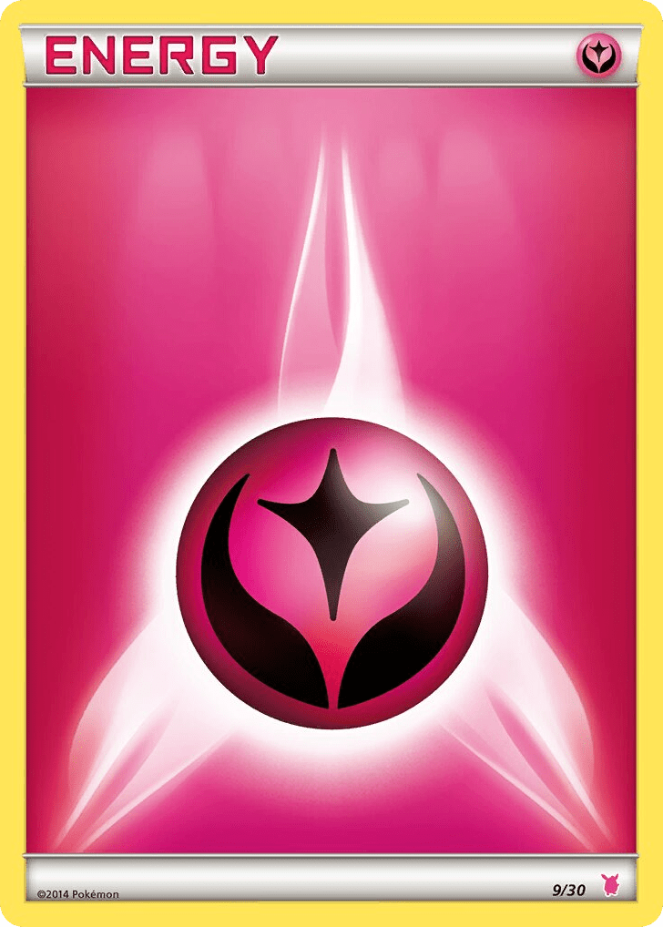 Fairy Energy tk7a-9 Common from XY Trainer Kit Wigglytuff Set