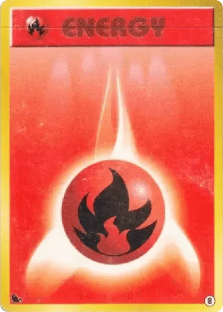 Fire Energy ips_ja-8  from Intro Pack (Squirtle) Set