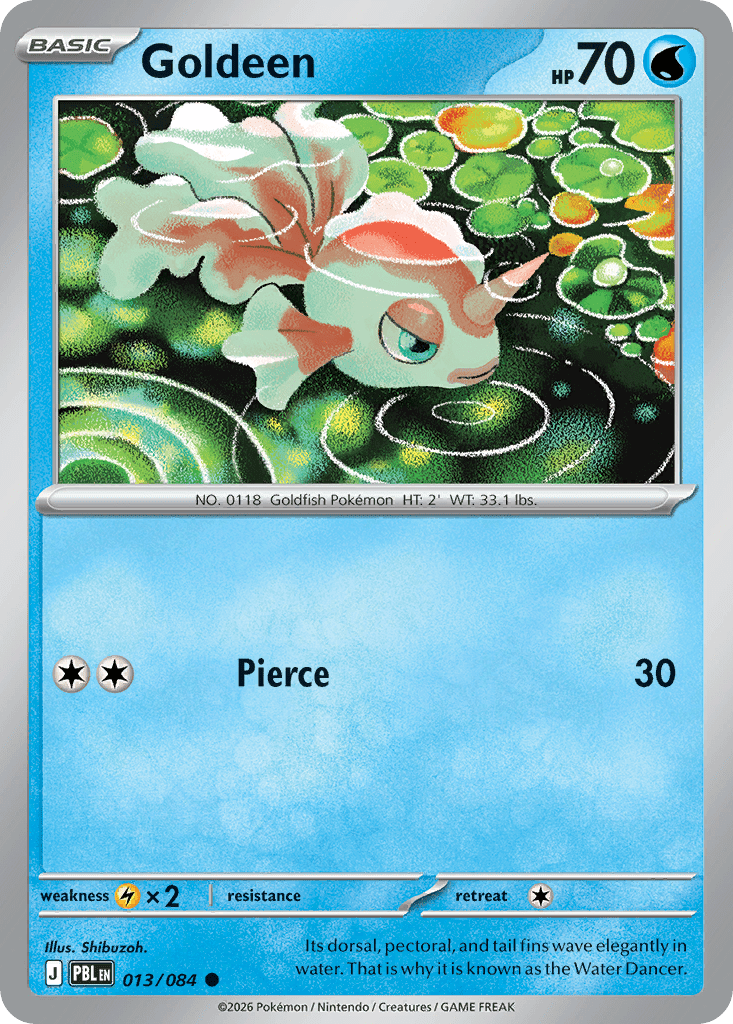 Goldeen me5-13 Common from Pitch Black Set