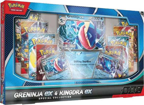 Greninja EX & Kingdra EX Special Collection Box miscp-s95 from Miscellaneous Set