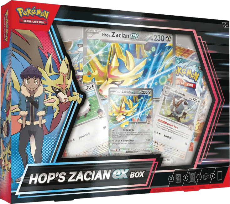 Hop’s Zacian ex Box miscp-s154 from Miscellaneous Set