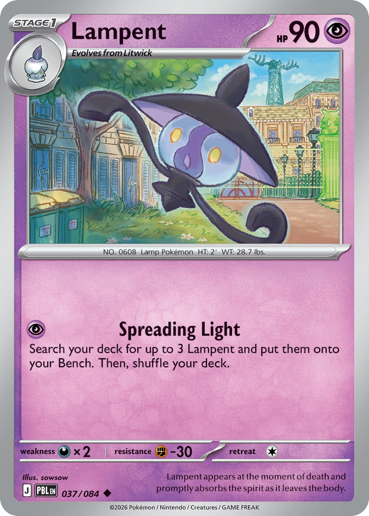 Lampent me5-37 Uncommon from Pitch Black Set