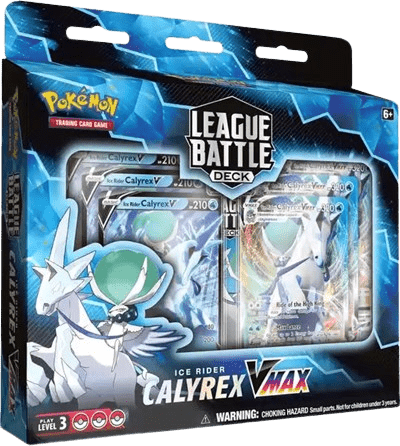 League Battle Deck (Ice Rider Calyrex VMAX) miscp-s390 from Miscellaneous Set