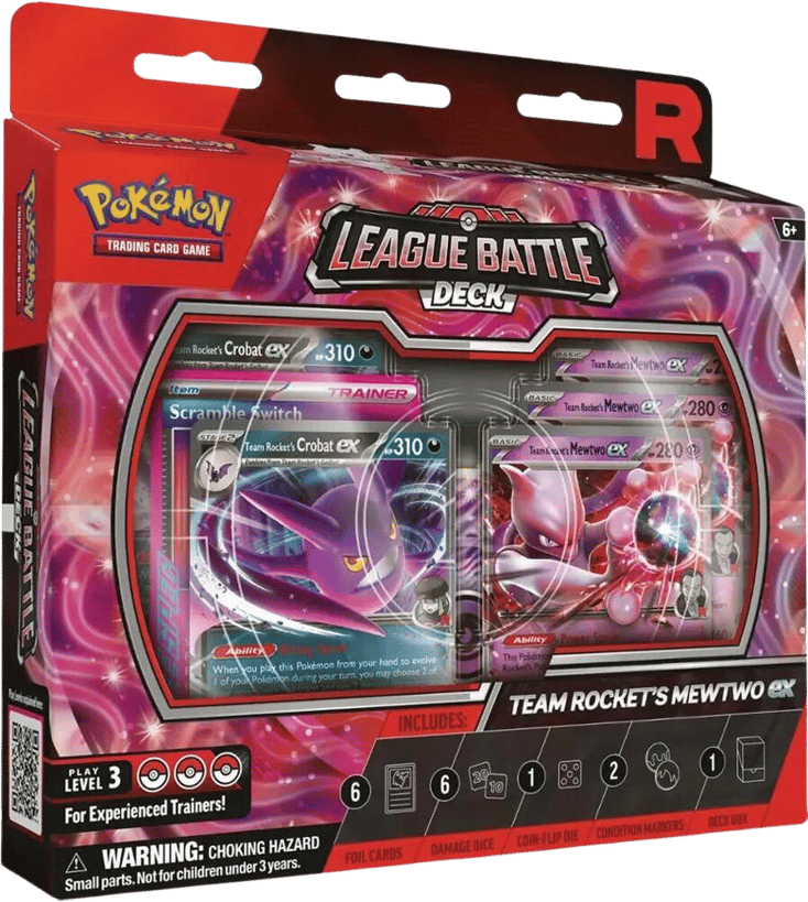 League Battle Deck (Team Rocket’s Mewtwo ex) miscp-s57 from Miscellaneous Set