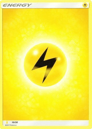 Lightning Energy tk10b-10 Common from SM Trainer Kit Alolan Raichu Set