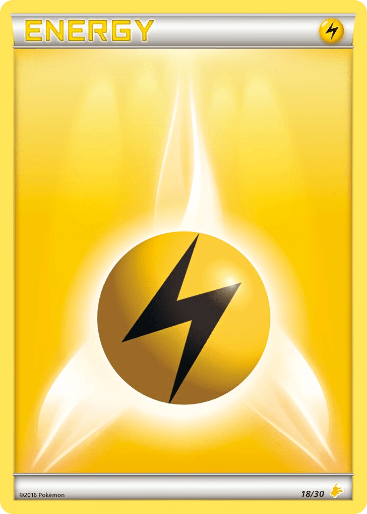 Lightning Energy tk9b-18 Common from XY Trainer Kit Pikachu Libre Set