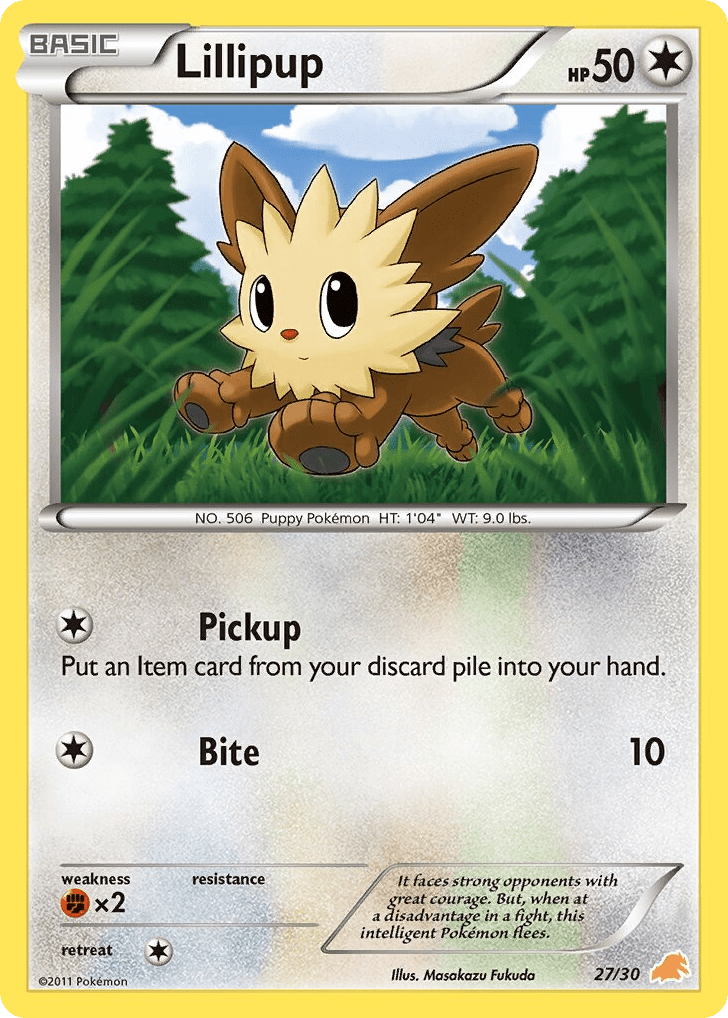 Lillipup tk5b-27 Common from BW Trainer Kit Excadrill Set