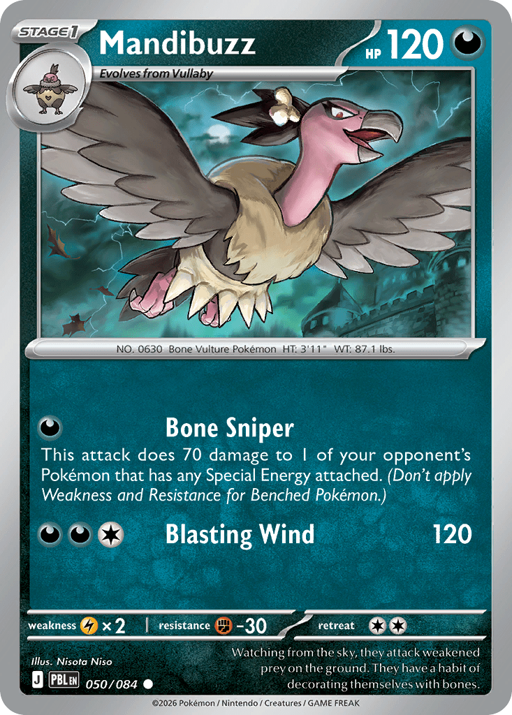 Mandibuzz me5-50 Common from Pitch Black Set