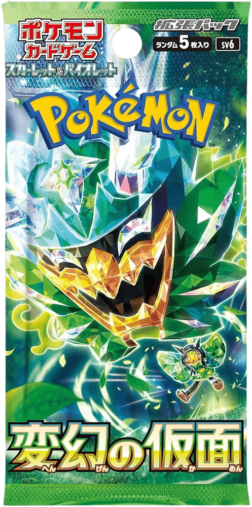 Mask of Change Booster Pack sv6_ja-s1 from Mask of Change Set