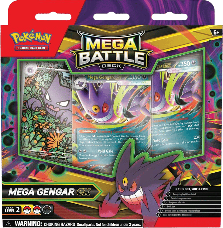 Mega Battle Deck (Mega Gengar ex) miscp-s80 from Miscellaneous Set