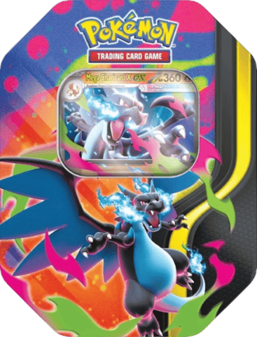 Mega Charizard Tin (Mega Charizard X)