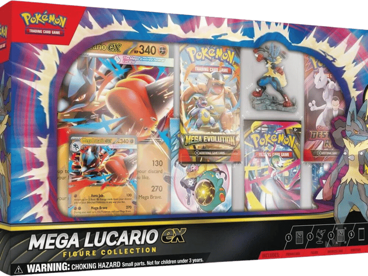 Mega Lucario ex Premium Figure Collection miscp-s74 from Miscellaneous Set