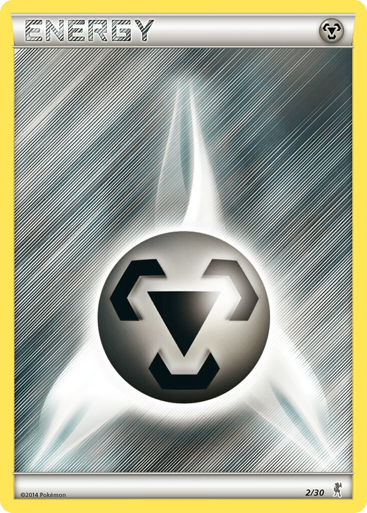 Metal Energy tk7b-2 Common from XY Trainer Kit Bisharp Set