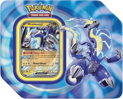 Paldea Legends Tin [Miraidon ex] (International Version) miscp-s323 from Miscellaneous Set