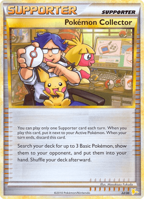 Pokémon Collector tk4a-22 Common from HGSS Trainer Kit Raichu Set