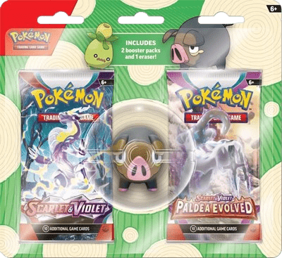 Pokémon TCG: Back to School Eraser Blister (Lechonk) miscp-s313 from Miscellaneous Set