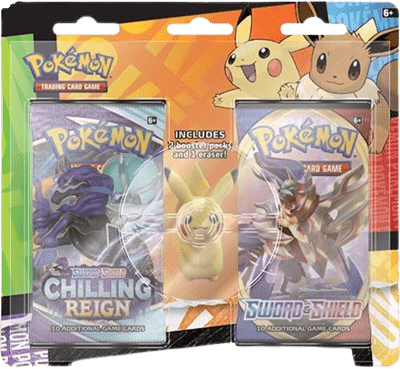 Pokémon TCG: Back to School Eraser Blister (Pikachu) miscp-s392 from Miscellaneous Set