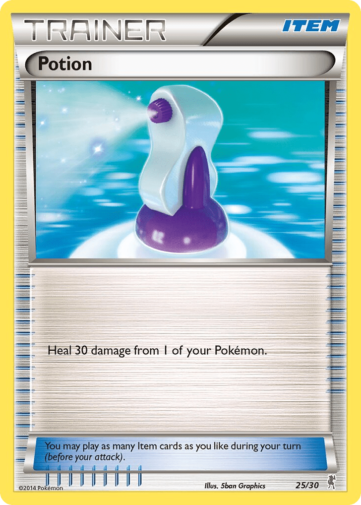 Potion tk7b-25 Common from XY Trainer Kit Bisharp Set