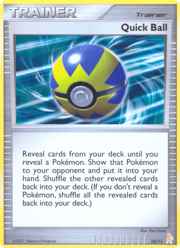 Quick Ball tk3b-10 Common from DP Trainer Kit Lucario Set