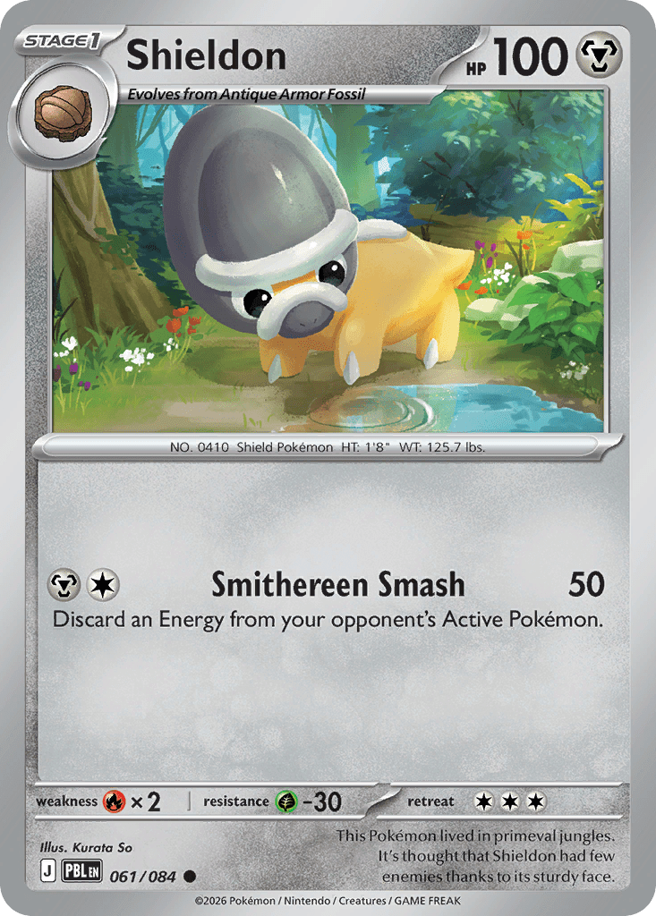 Shieldon me5-61 Common from Pitch Black Set