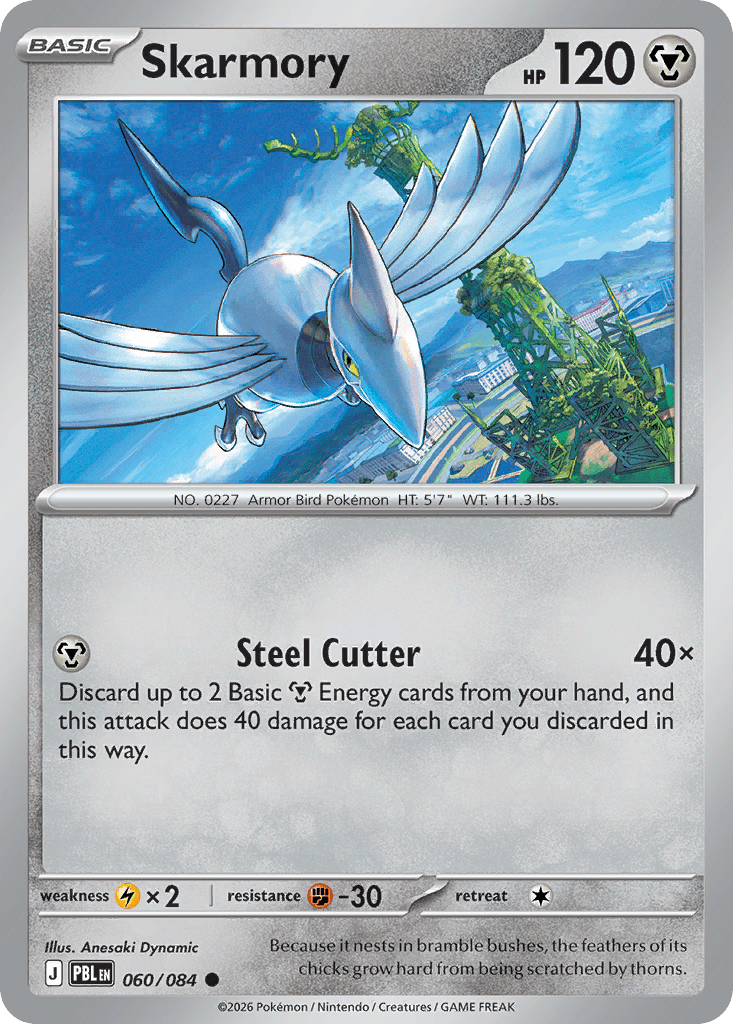 Skarmory me5-60 Common from Pitch Black Set