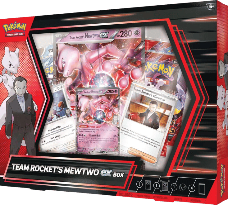 Team Rocket’s Mewtwo ex Box miscp-s129 from Miscellaneous Set