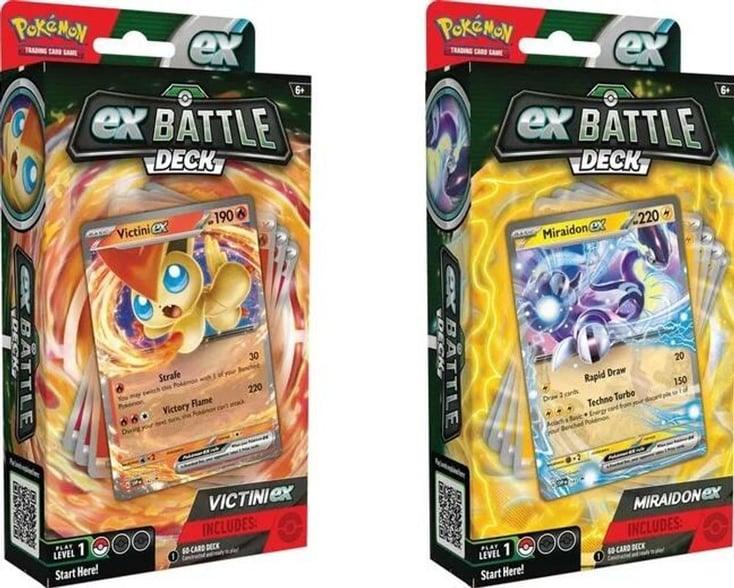Victini ex/Miraidon ex Battle Decks (Set of 2) miscp-s178 from Miscellaneous Set