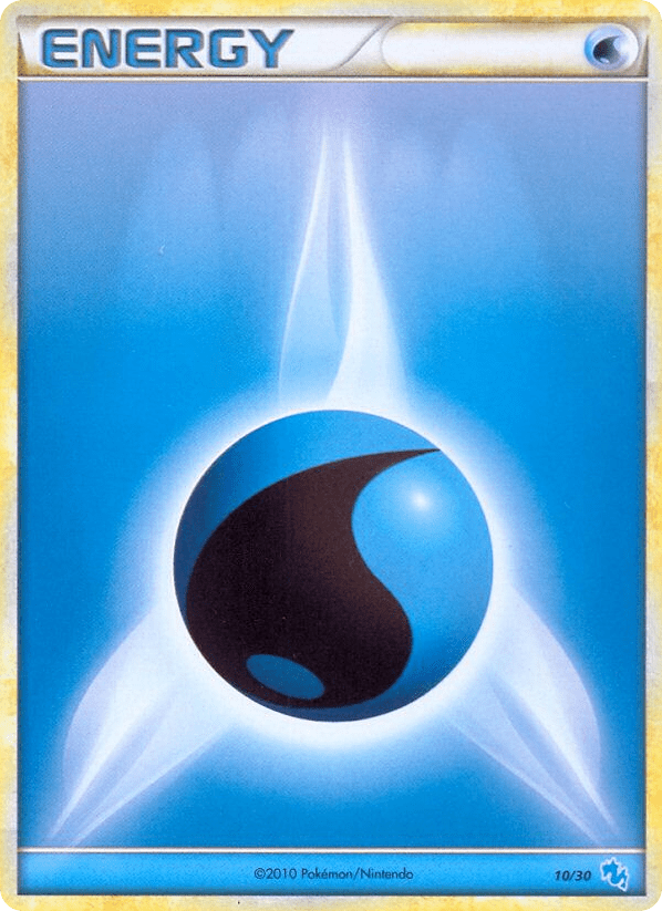 Water Energy tk4b-10 Common from HGSS Trainer Kit Gyarados Set