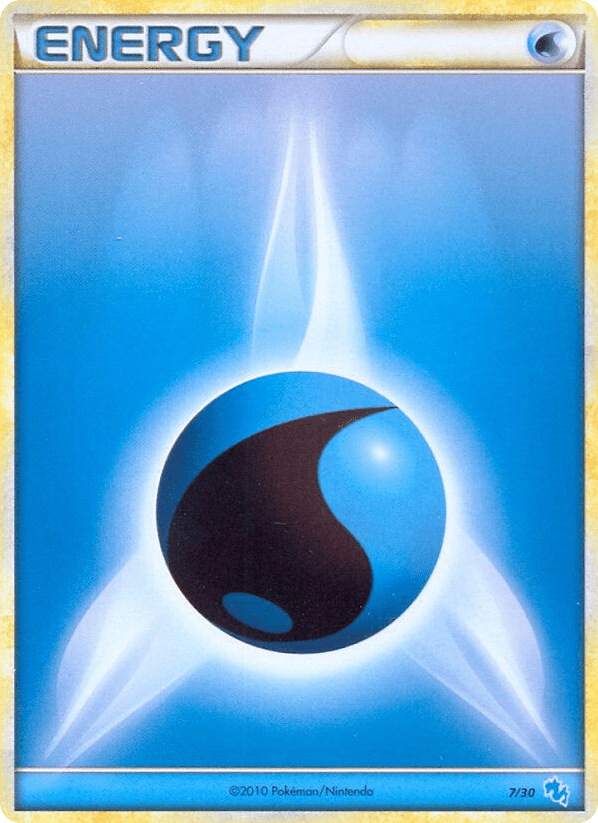 Water Energy tk4b-7 Common from HGSS Trainer Kit Gyarados Set