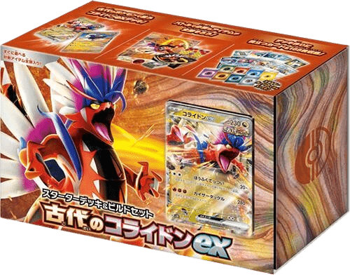 Wild Force Ancient Koraidon ex Starter Deck & Build Set sv5k_ja-s3 from Wild Force Set