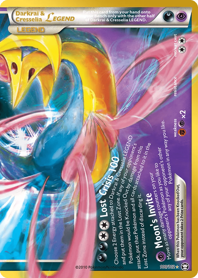 Darkrai & Cresselia LEGEND me55c-100 LEGEND from 30th Celebration: Classic Collection Set