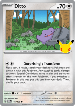 Ditto me55-115 Common from 30th Celebration Set