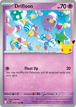 Drifloon me55-73 Common from 30th Celebration Set
