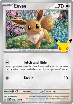Eevee me55-116 Common from 30th Celebration Set