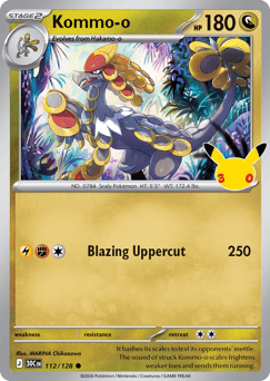 Kommo-o me55-112 Common from 30th Celebration Set