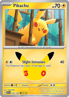 Pikachu me55-36 Pikachu Rare from 30th Celebration Set