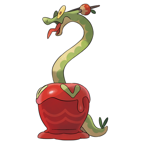 Hydrapple Official Artwork