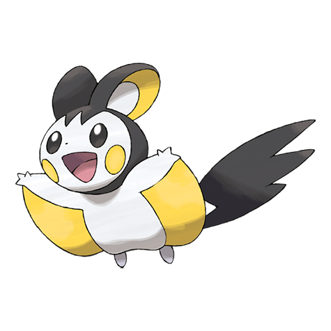 Emolga Official Artwork